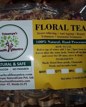Floral Tea Triaanyas, Organic Tea, Top Organic product company in India, Triaanyas Health Mantra, Purnima Bahuguna