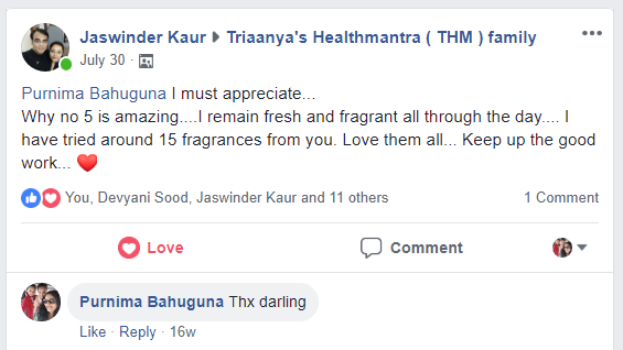 Triaanya’s Product feedback