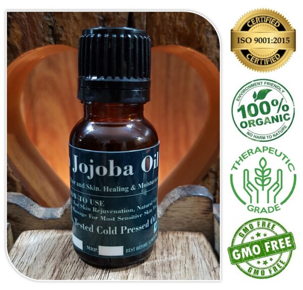 Golden Jojoba Organic Triaanyas health Mantra, Purnima bahuguna, Top Organic product company in India, therapeutic grade essential oils
