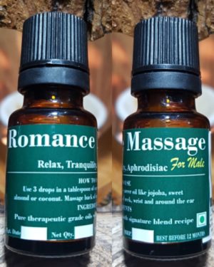 Romance Massage oil for male, Handmade Triaanyas Triaanyas health Mantra, Purnima bahuguna, Top Organic product company in India, Handmade Product