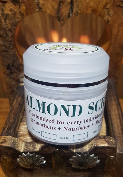 Almond Scrub, Triaanyas health Mantra, Purnima bahuguna, Top Organic product company in India, Almond Scrub, Triaanyas health Mantra, Purnima bahuguna, Top Organic product company in India,