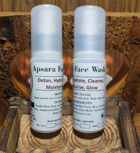 Apsara Face Wash 50ml Triaanyas health Mantra, Purnima bahuguna, Top Organic product company in India,