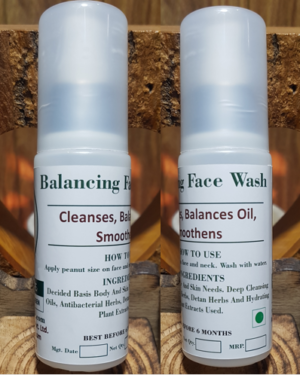 Balancing Face Wash Triaanyas health Mantra, Purnima bahuguna, Organic company in India, organic product