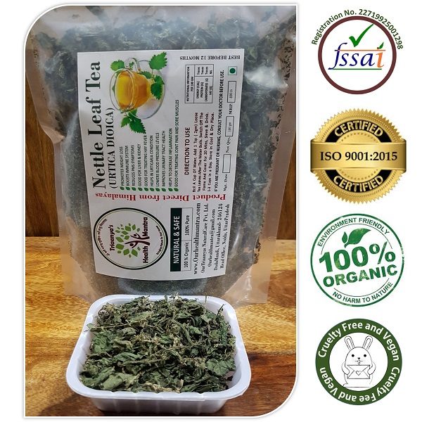 Nettle Leaf Tea Triaanyas Purnima bahuguna Top Organic product company in India organic product