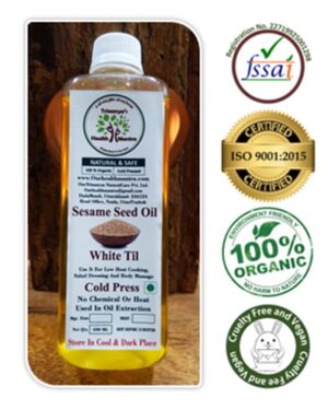 Sesame seed oil cold pressed Organic Triaanyas health Mantra, Purnima bahuguna, Top Organic product company in India,