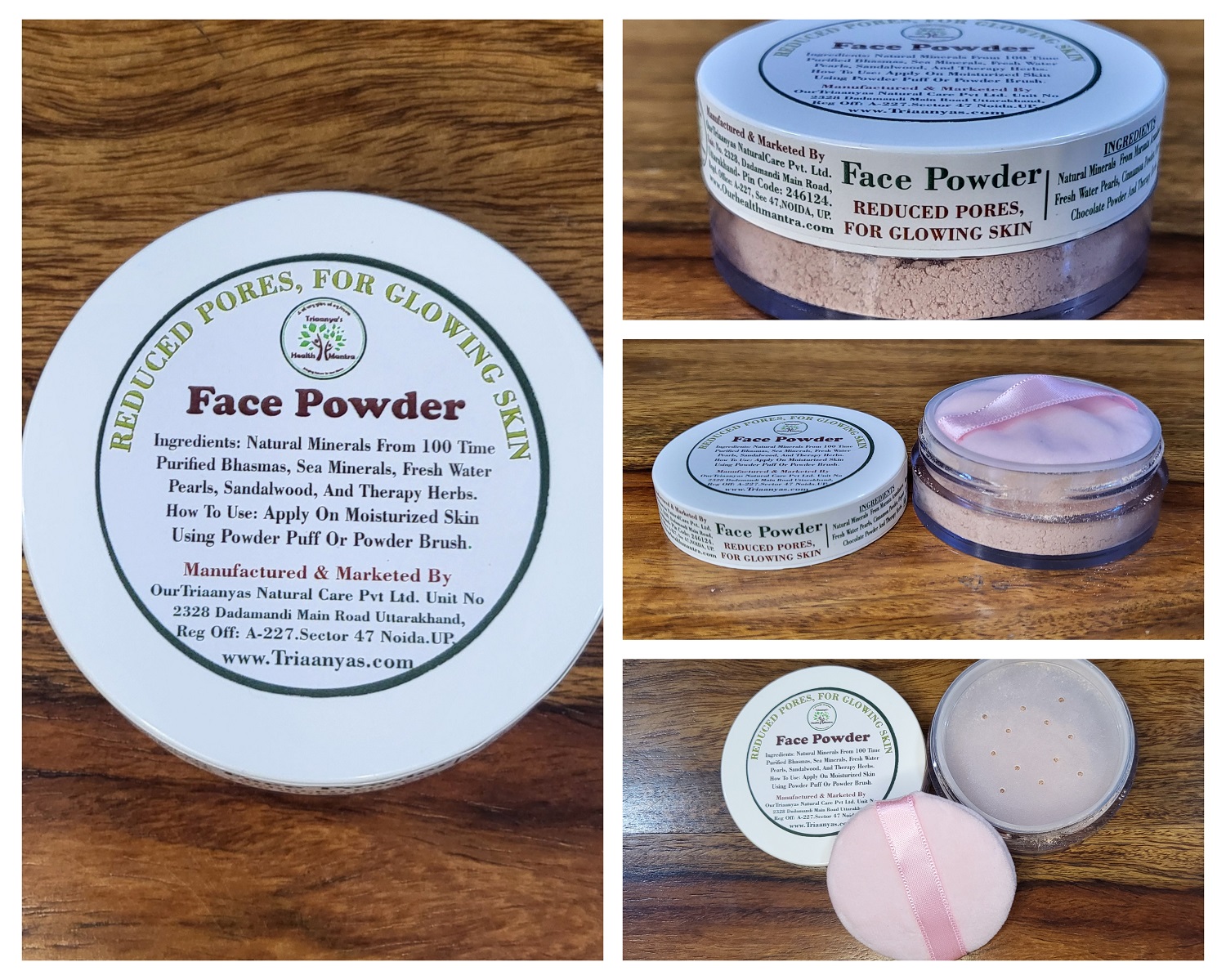 face poder Triaanyas health Mantra Purnima bahuguna Skin care magic on skin top 10 face powder in india face poder Triaanyas health Mantra Purnima bahuguna Skin care magic on skin top 10 face powder in india